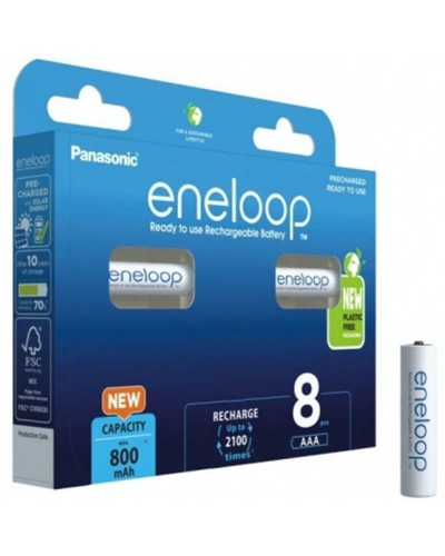 Акумуляторы Panasonic Eneloop AAA NI-MH 800 mAh BL 8 шт