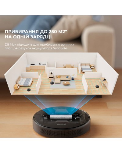 Робот-пилосос Dreame Bot D9 Max (RLD33GA-Bl)