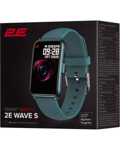 Смарт-часы 2E Wave S 46 mm Indigo (2E-CWW11IN)