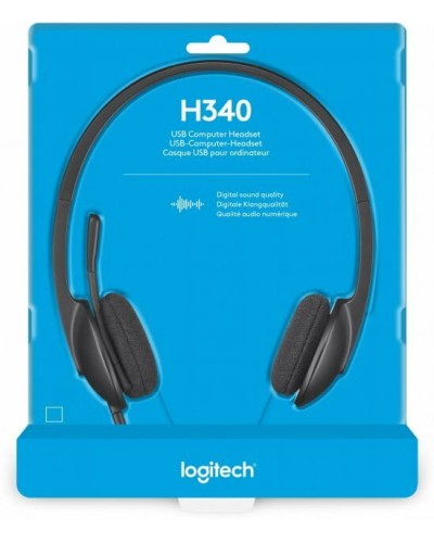 Гарнiтура Logitech H340 USB (981-000475)