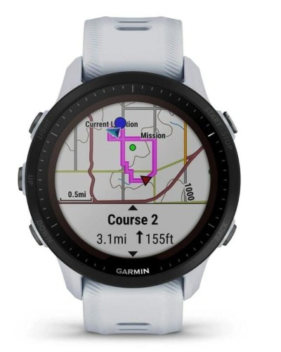 Смарт-часы Garmin Forerunner 955 Solar White (010-02638-01)