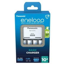 Зарядное устройство Panasonic Basic USB Charger + Eneloop AA / HR06 NI-MH 2000 mAh